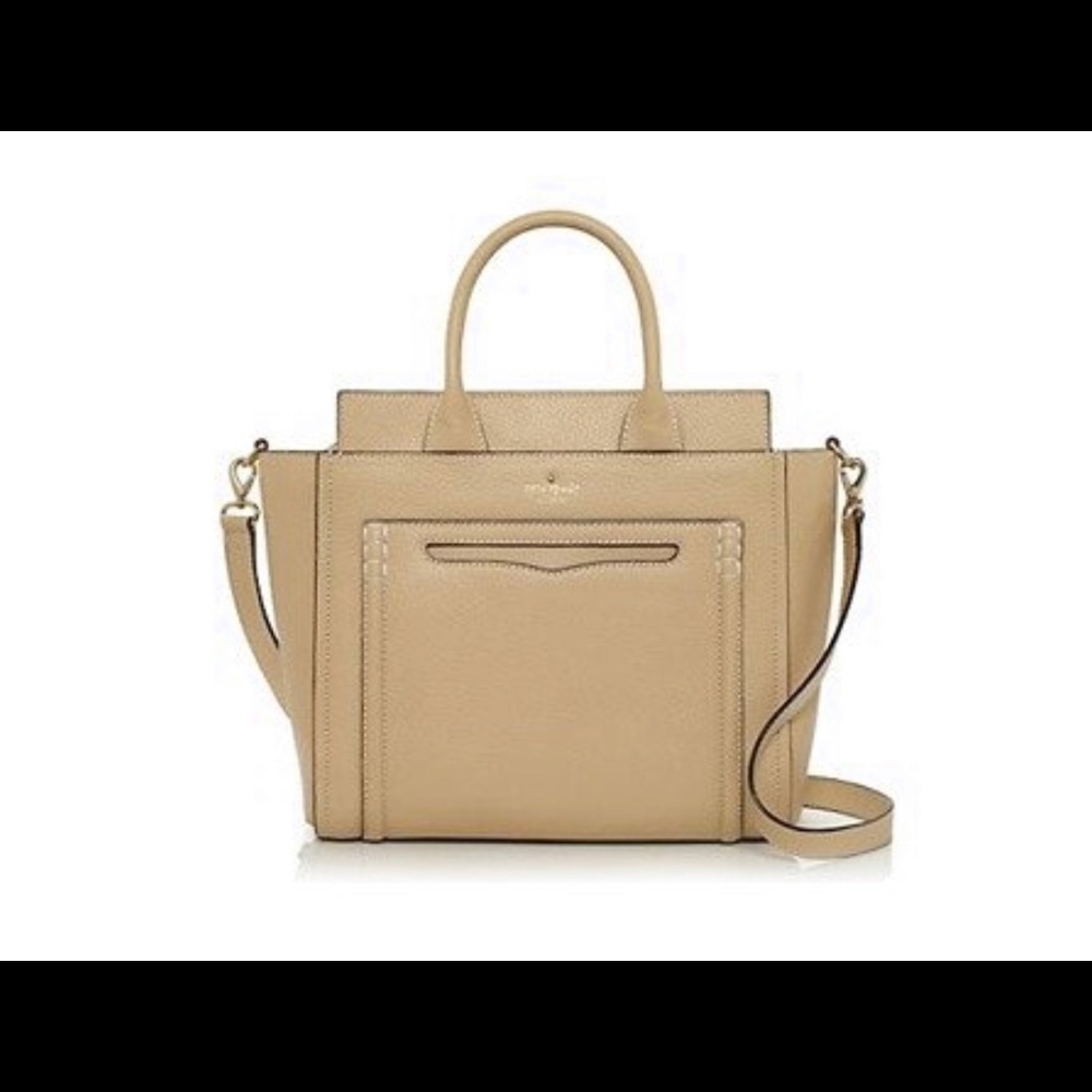 Kate Spade Claremont Satchel, Cashew color